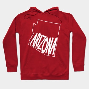 Arizona (White Graphic) Hoodie